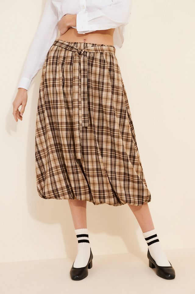 The Frolic Gina Bubble Hem Midi Skirt #2