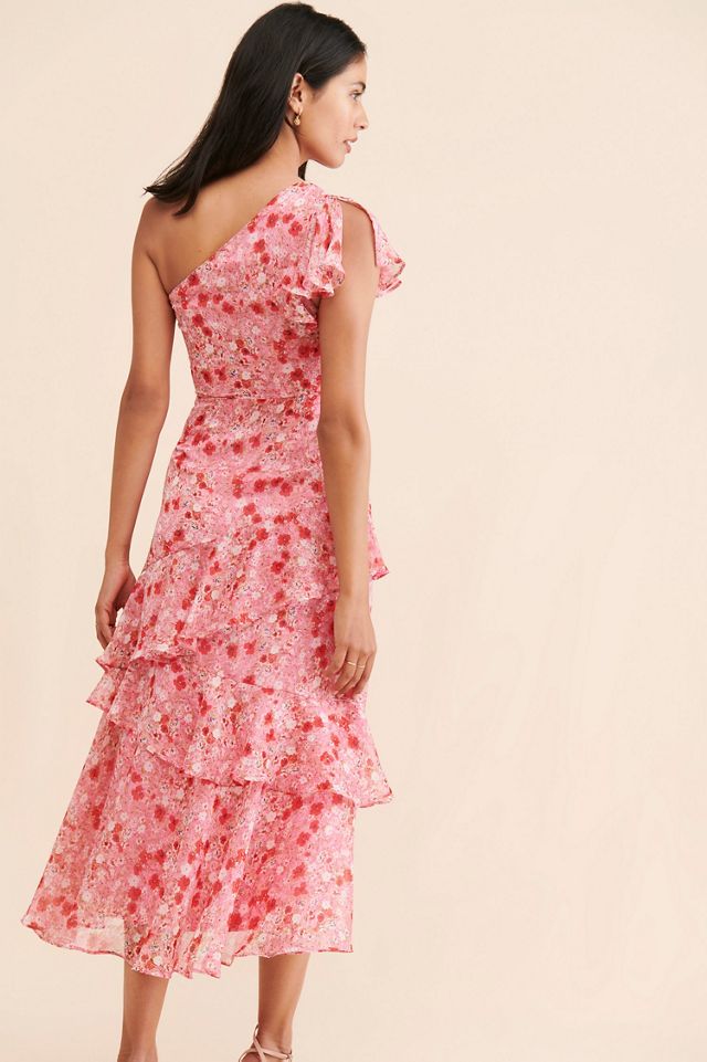 ASTR the Label Victoriana One-Shoulder Dress #1