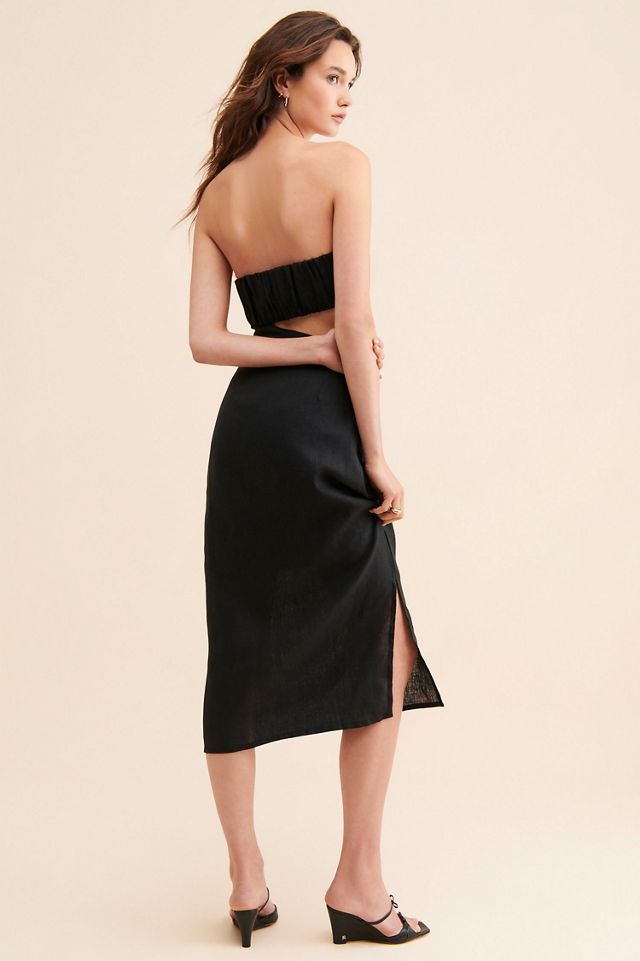 Summer Away Puerto Linen Cutout Dress #1