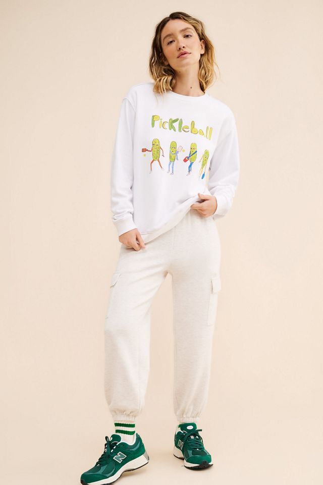 Unfortunate Portrait Pickleball Crewneck Sweatshirt #3