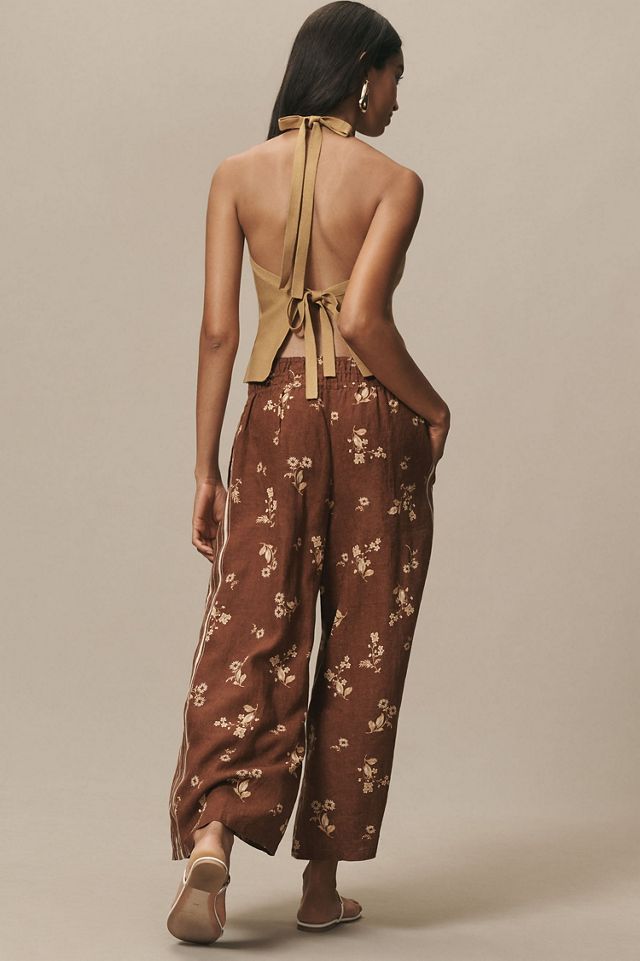 The Somerset Pull-on Pants: Printed Linen Edition #1