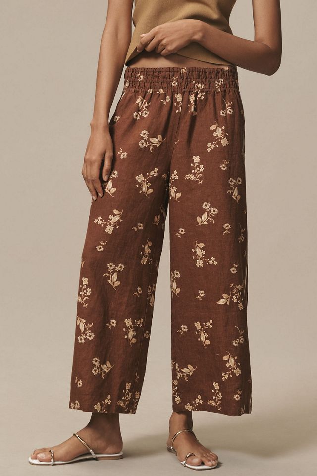 The Somerset Pull-on Pants: Printed Linen Edition #3