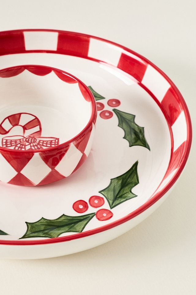 Holly Chip & Dip Set #1