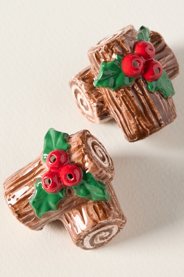 Figural Holiday Salt & Pepper Shakers #1