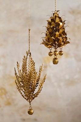 Terrain Botanicals + Bells Iron Ornament