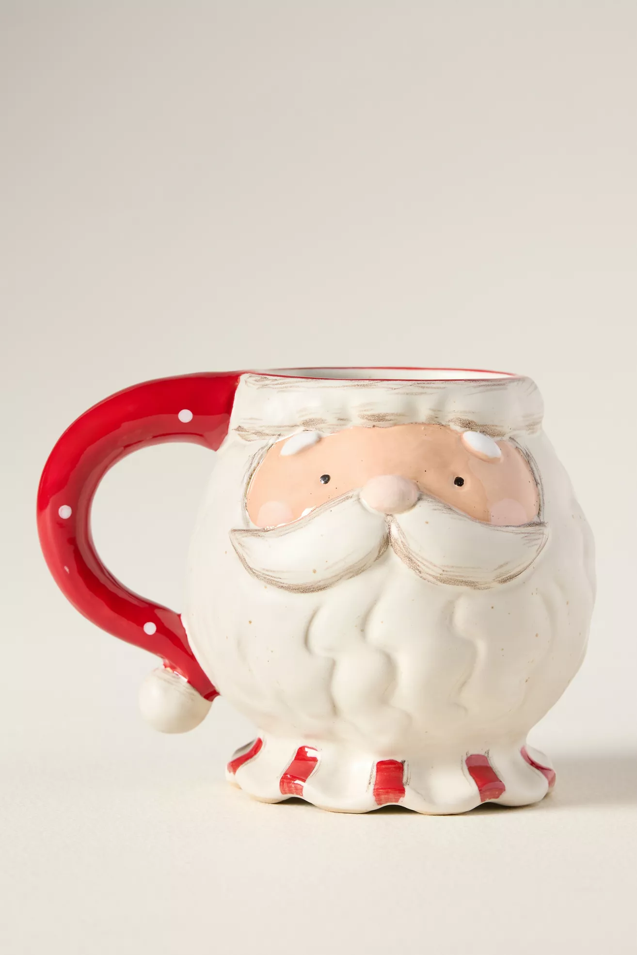Figural Stoneware Holiday Mug - thumbnail 3
