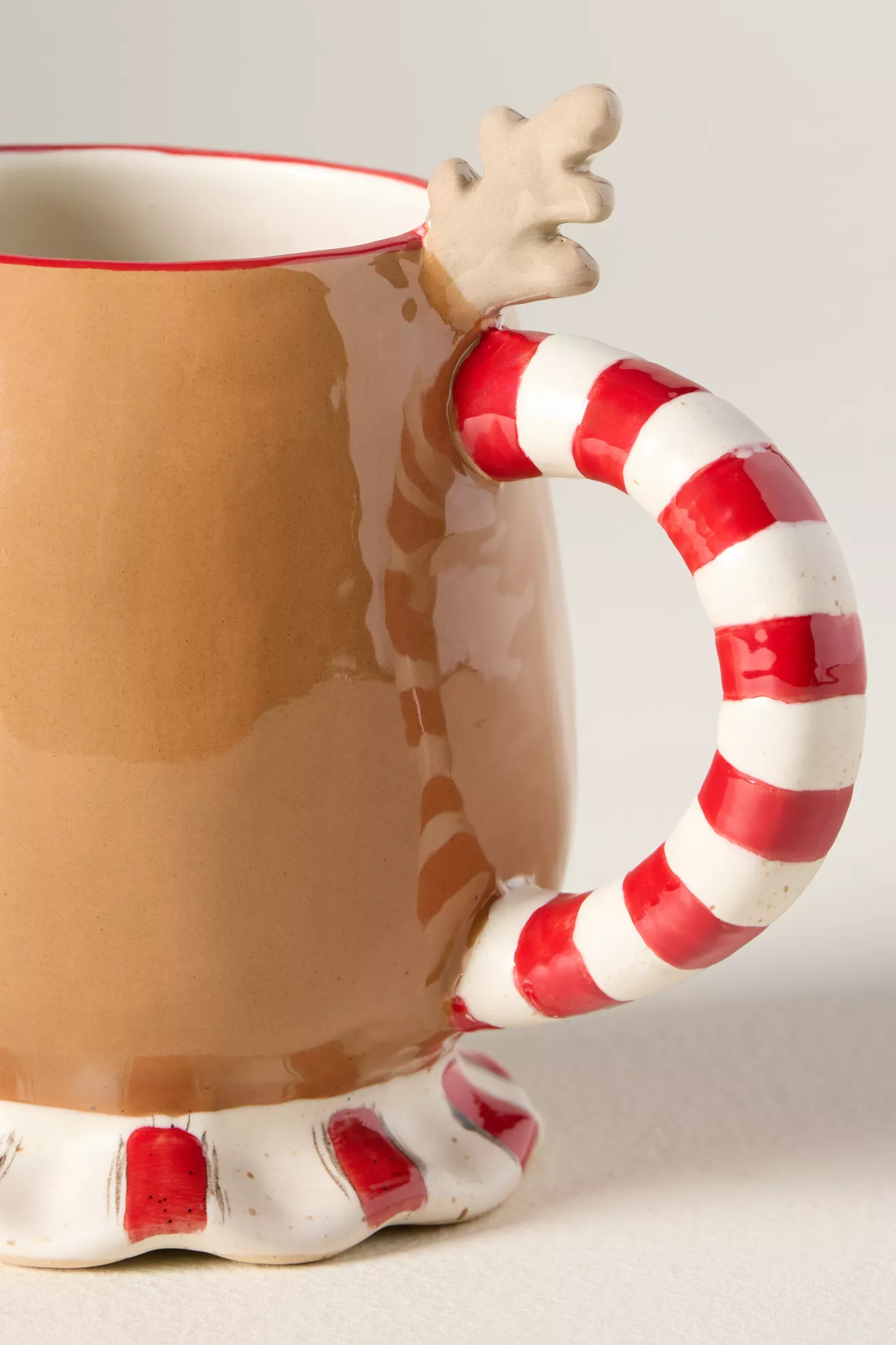 Figural Stoneware Holiday Mug - thumbnail 7