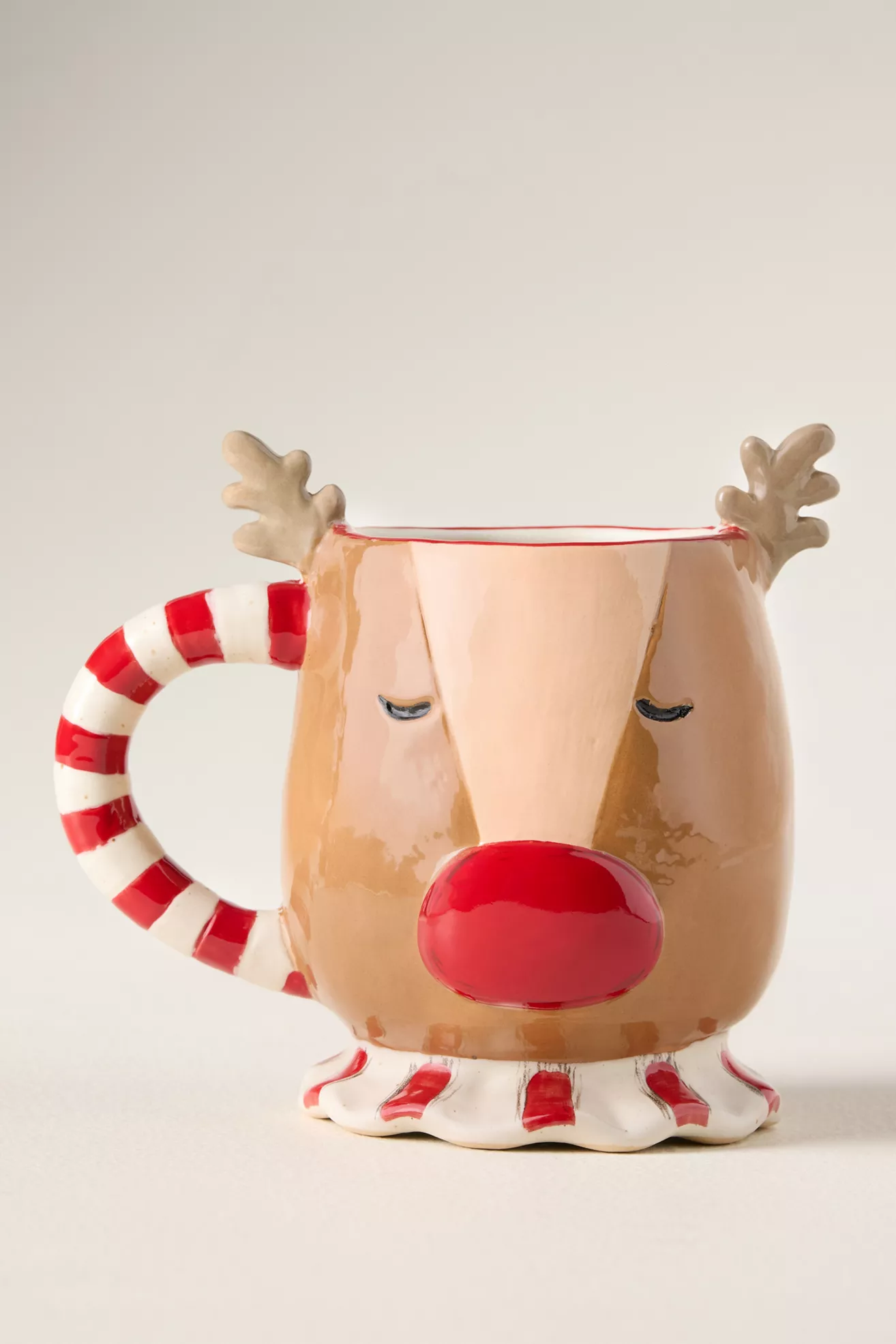 Figural Stoneware Holiday Mug - thumbnail 6