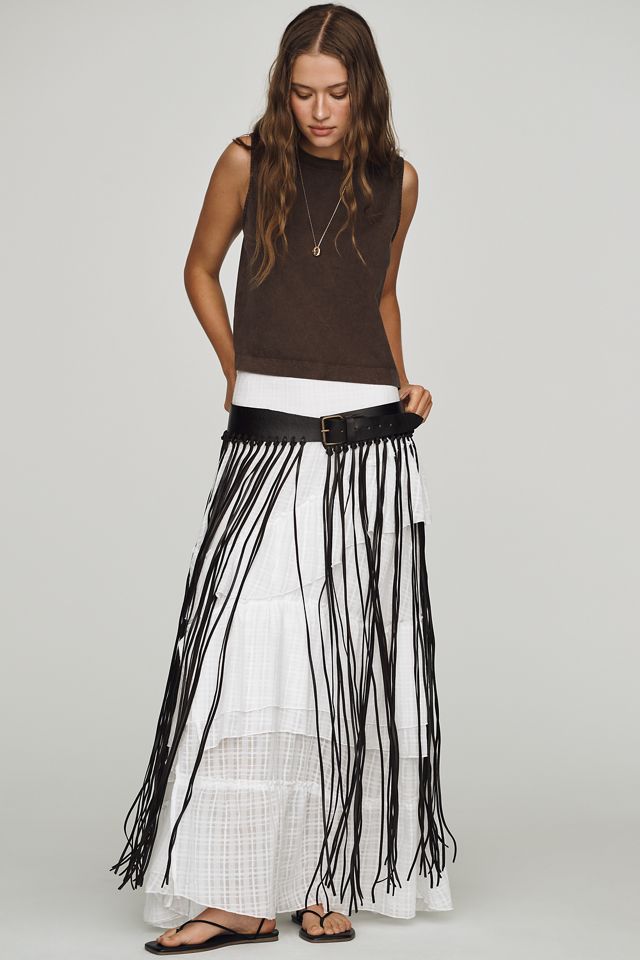 Z&L Europe Cheyenne Fringe Waist Belt #1