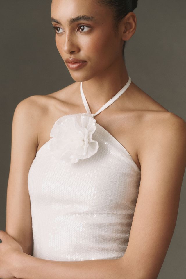 Endless Rose Halter Sequin Dress #1