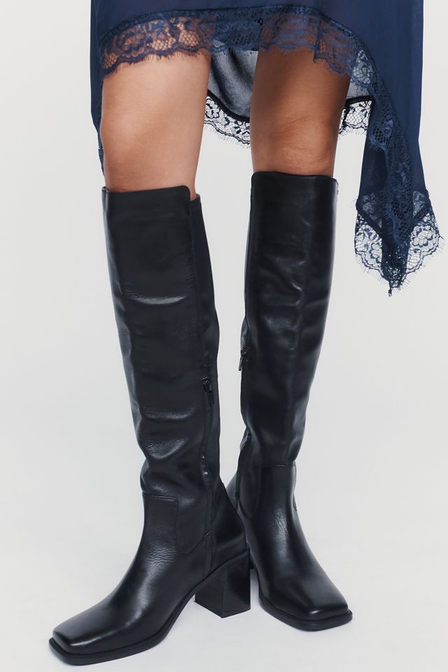 NOIR−プロフ必読 Bronx New Corfu Tall Block Heel Boots | Anthropologie