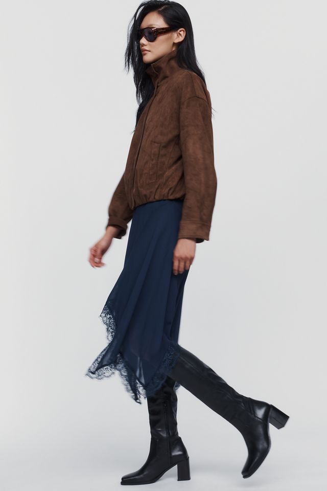 靴 colbo NYC Bronx New Corfu Tall Block Heel Boots | Anthropologie