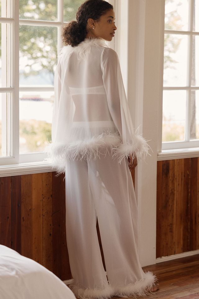 Hutch Sheer Chiffon Feather Set #2