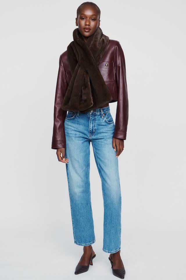 By Anthropologie Faux-Fur Scarf #1