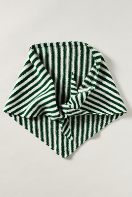 Striped Triangle Scarf