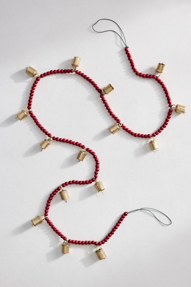 Tiny Bells Beaded Garland #2
