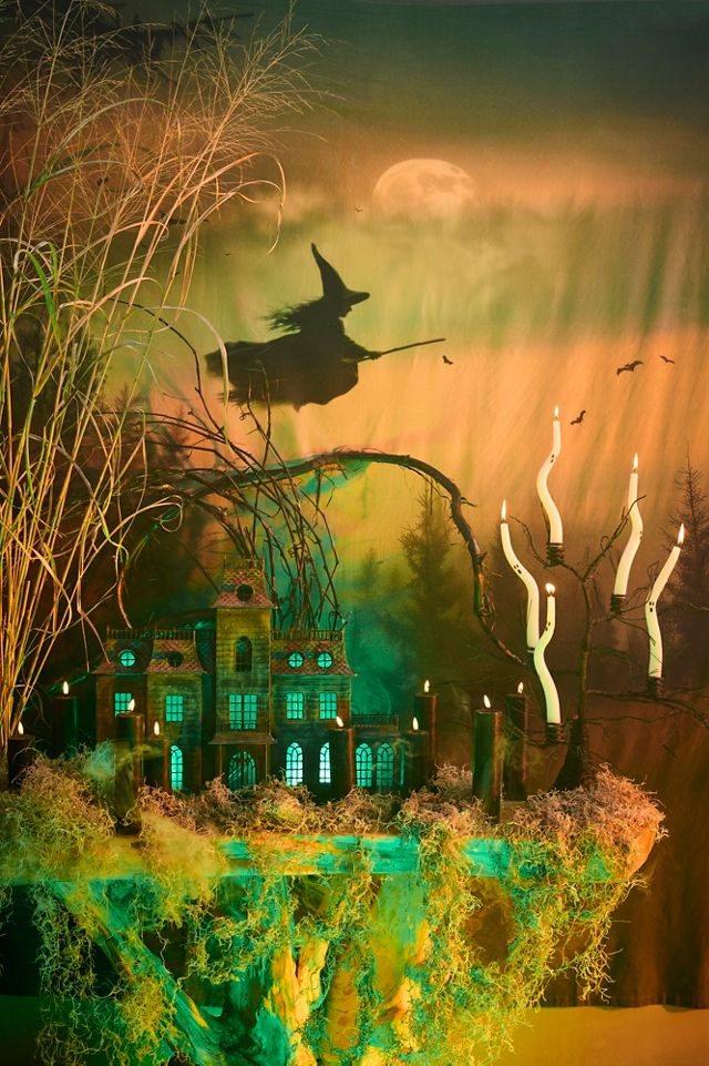 Halloween Witch Cotton Tapestry #4
