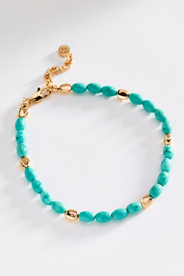 Polished Pebble Anklet