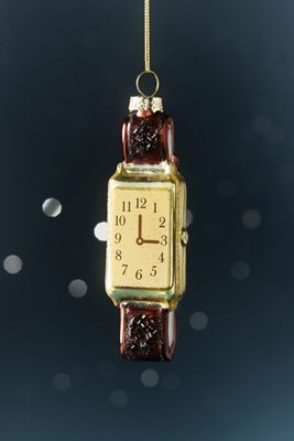 Glass Vintage Watch Ornament