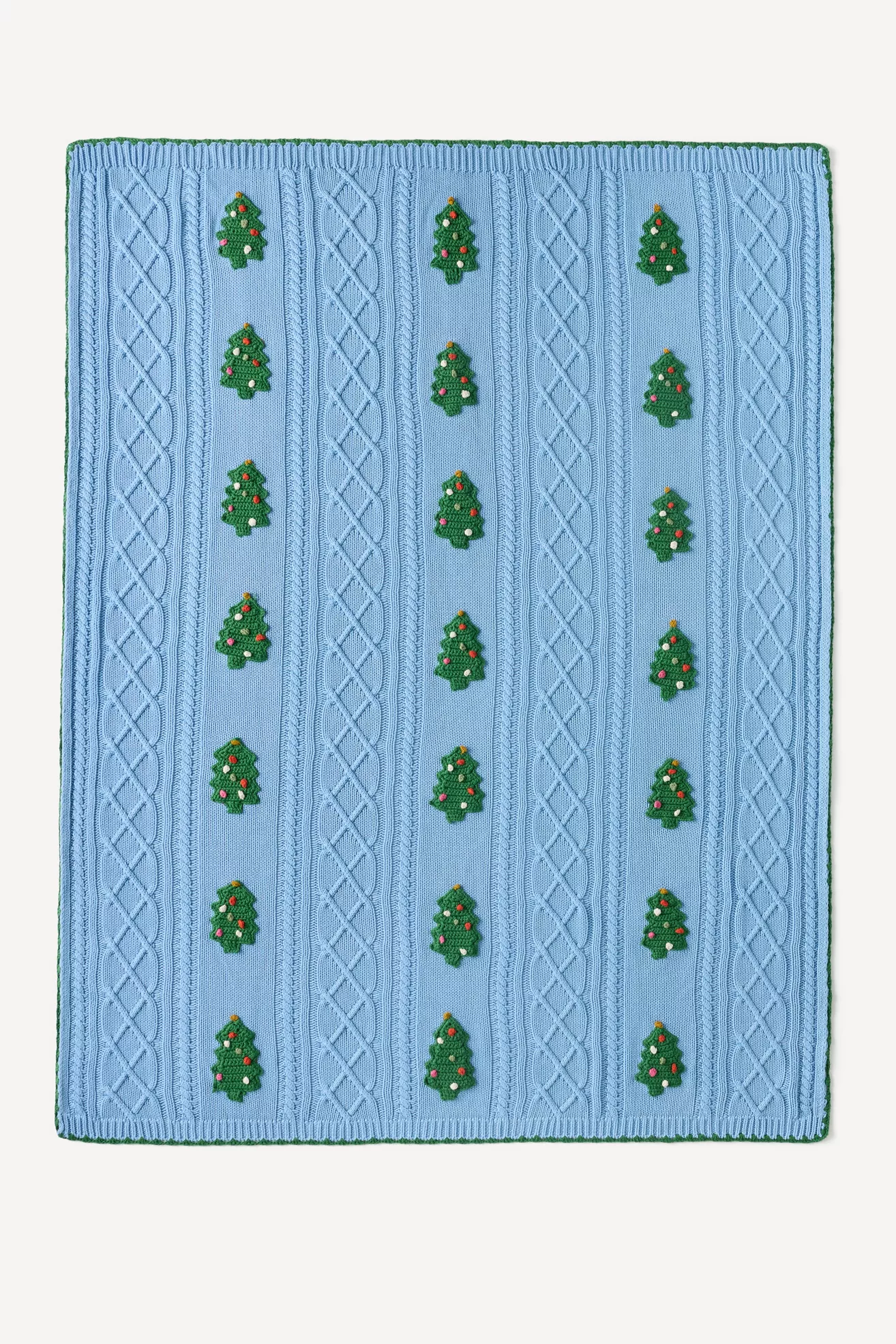 Lillian 100% Cotton Knit Icon Throw Blanket - thumbnail 6