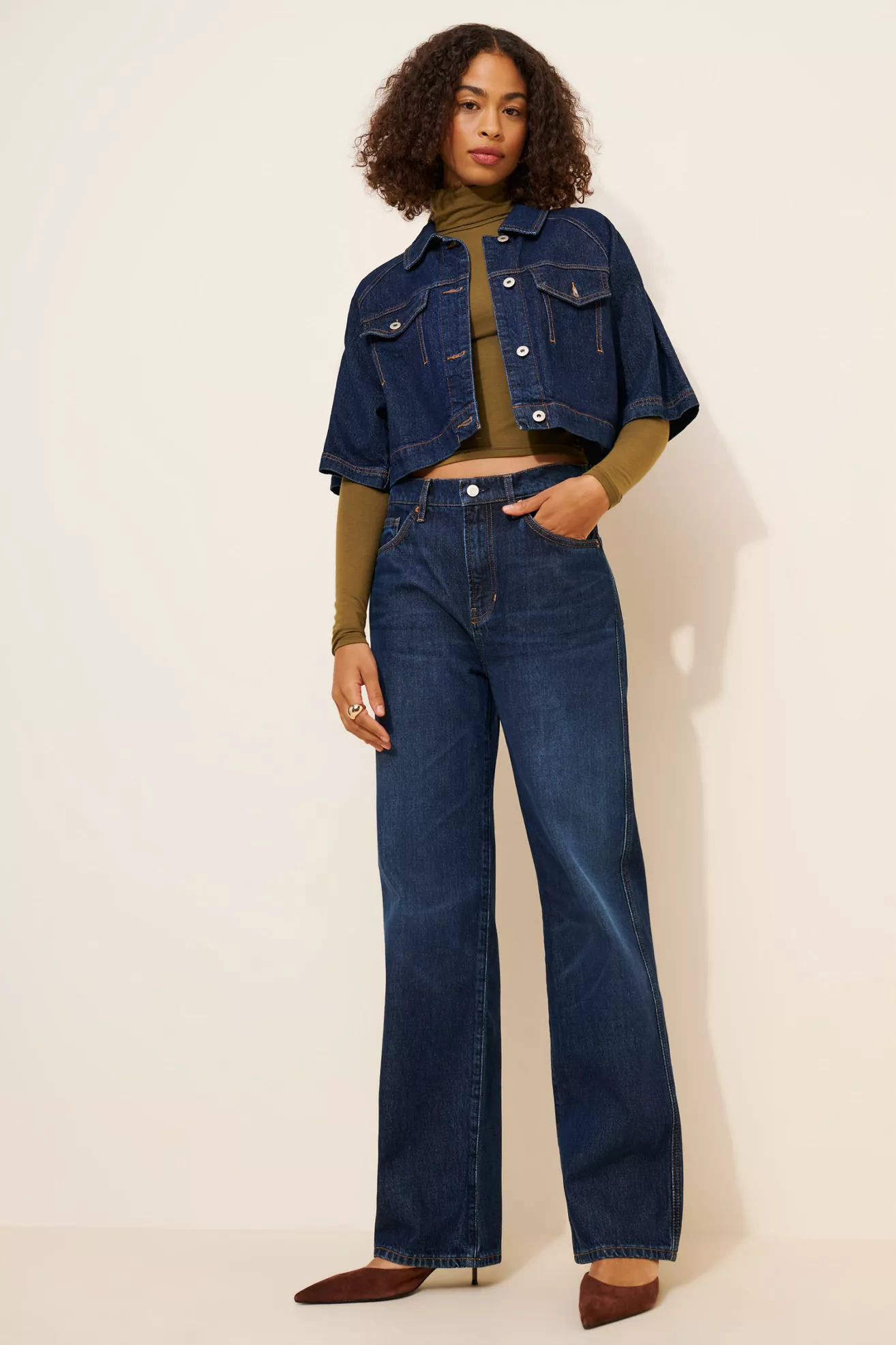 Reformation Val 90's Mid-Rise Jeans