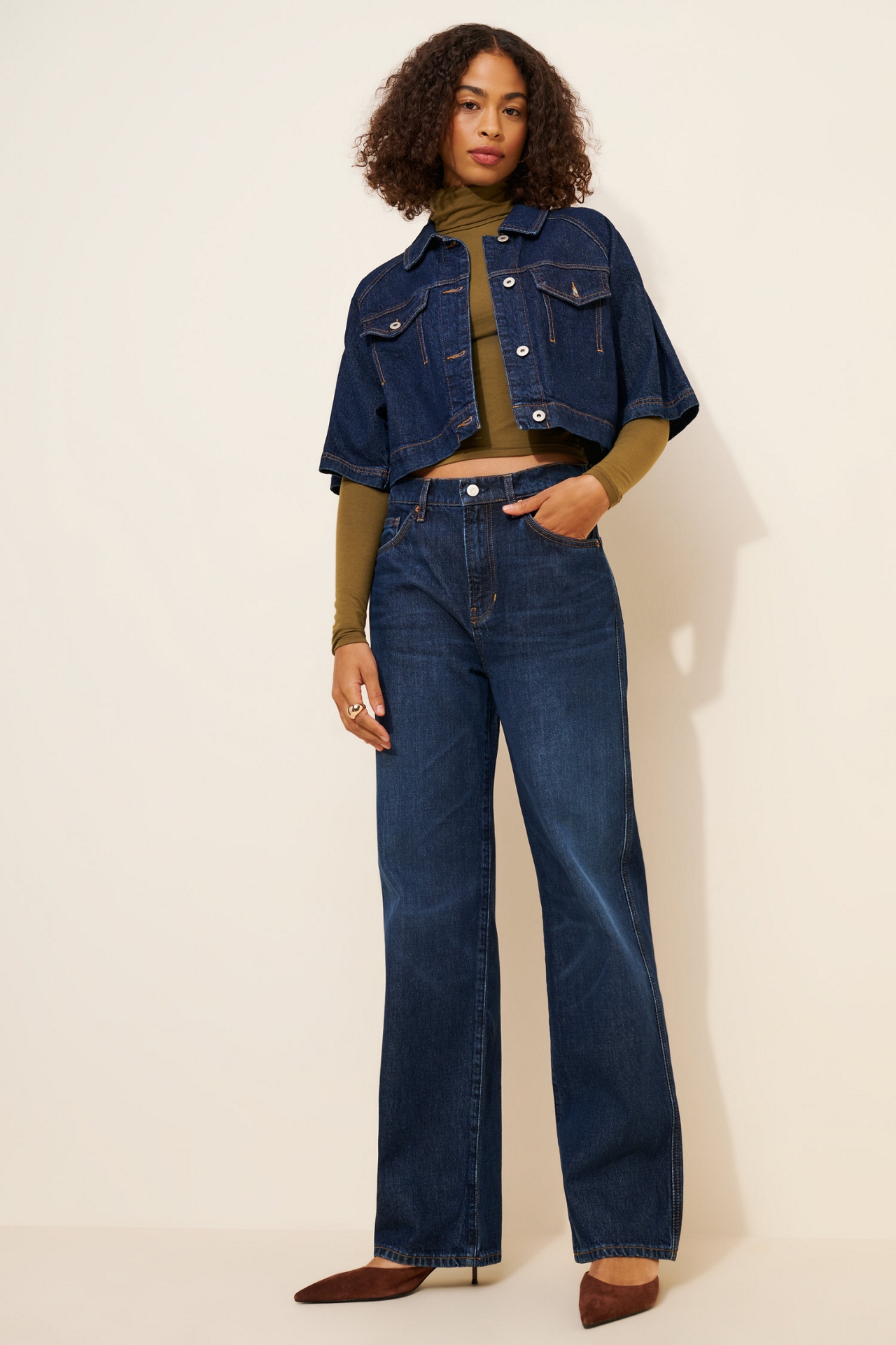 Reformation Val 90's Mid-Rise Jeans