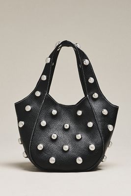 Sonia Studded Mini Slouchy Tote Bag