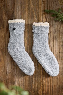 Teddy-Lined Cozy Socks