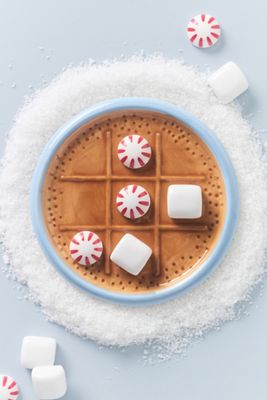 Anthropologie Holiday Tic Tac Toe