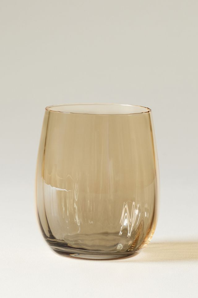 Edgewater Lustered Stemless Wine Glasses, Set of 4 #2