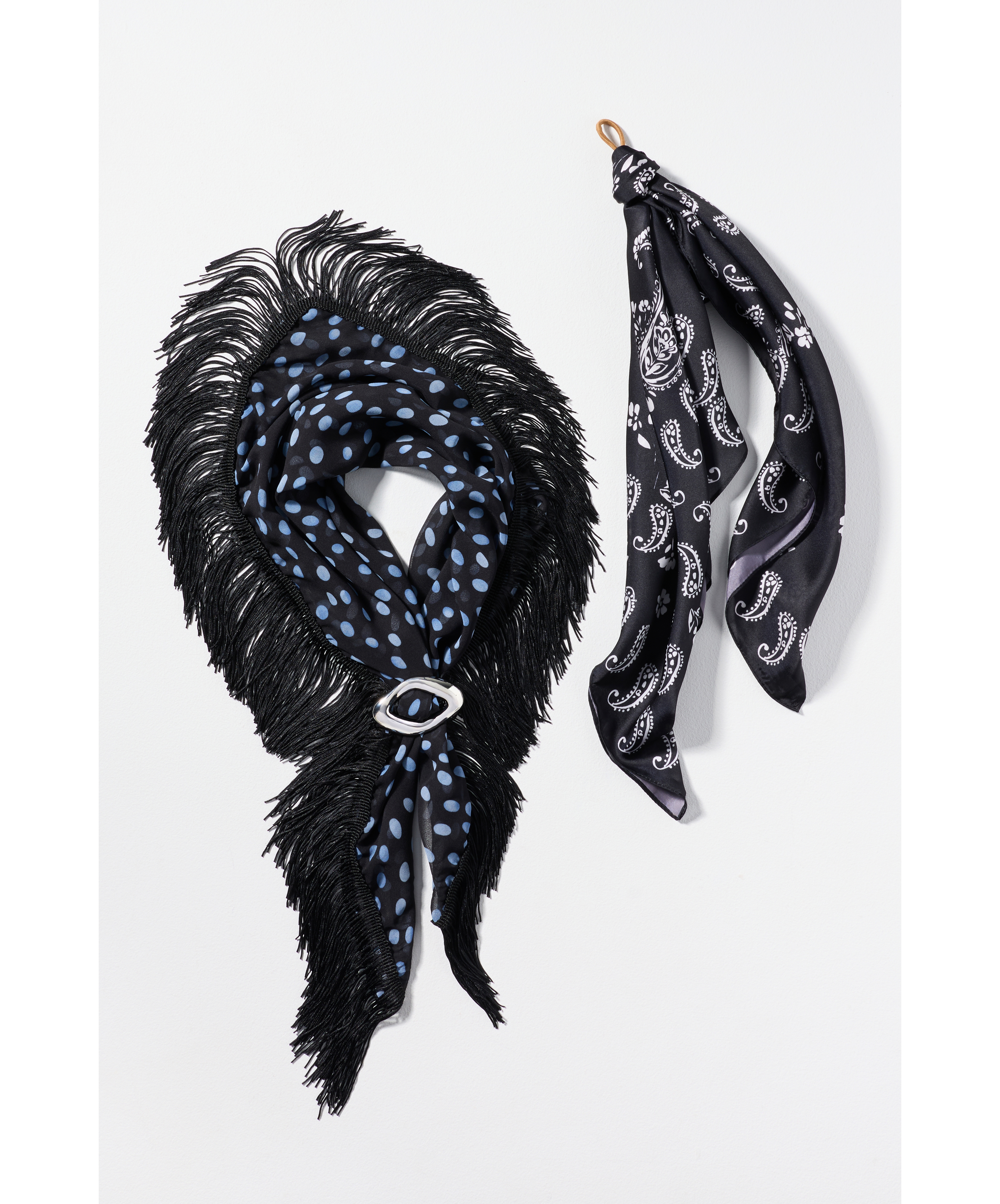 By Anthropologie Hair Scarf and Barrette