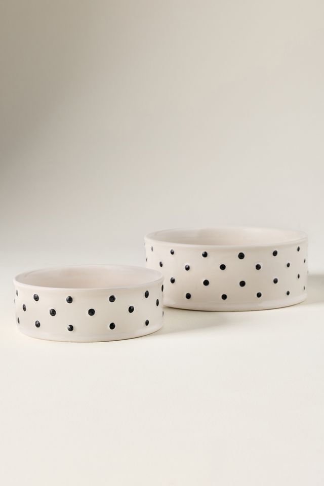 Memento Polka-Dot Pet Bowl #1
