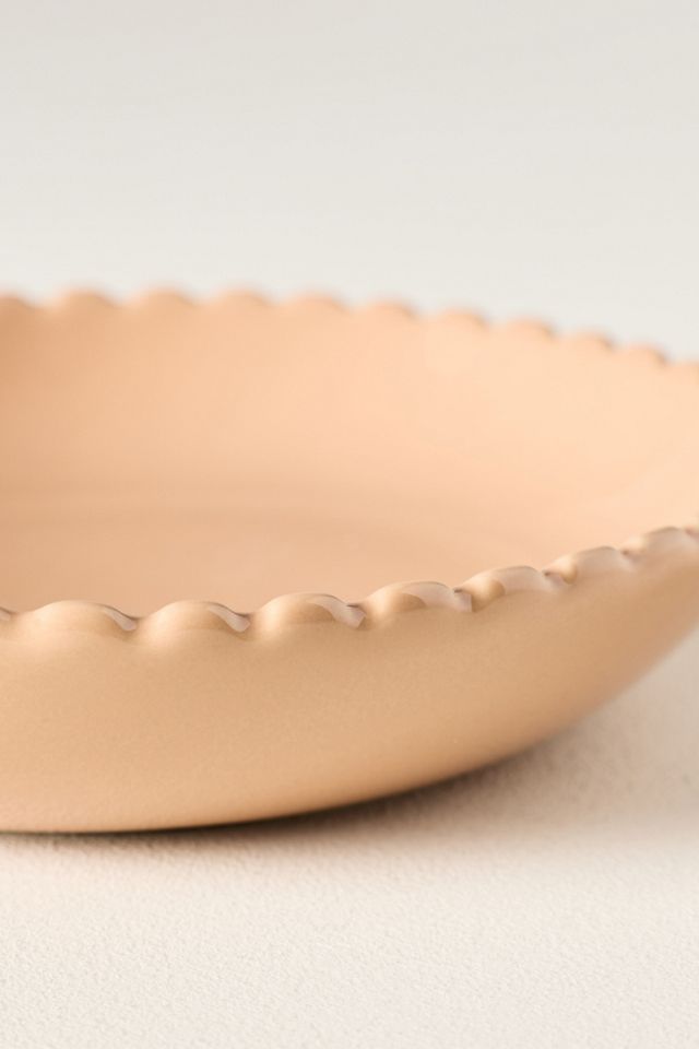 Scalloped Edge Cat Saucer #1
