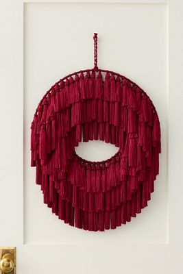 Hanging Tassel Wreath