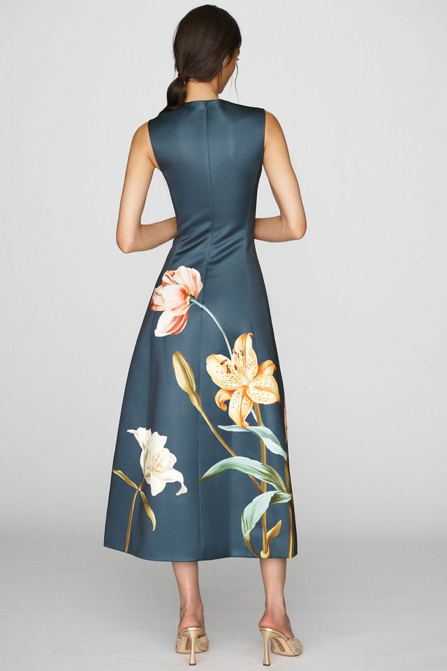 LEO LIN Cleo Embroidered Midi Dress #1