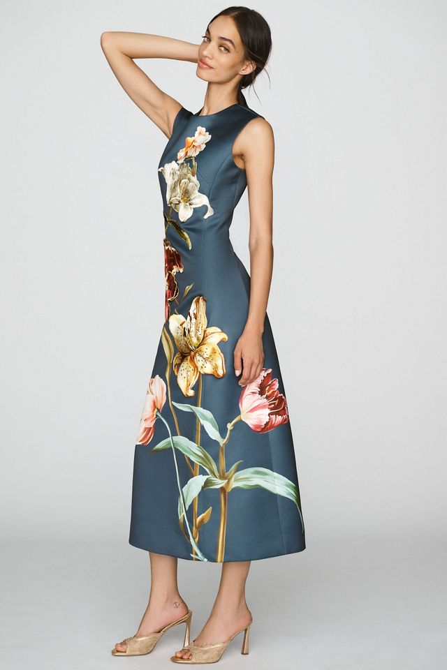 LEO LIN Cleo Embroidered Midi Dress #3
