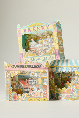Mixed Pack 3D Greeting Cards, Set of 6 by Emily Sutton Shop