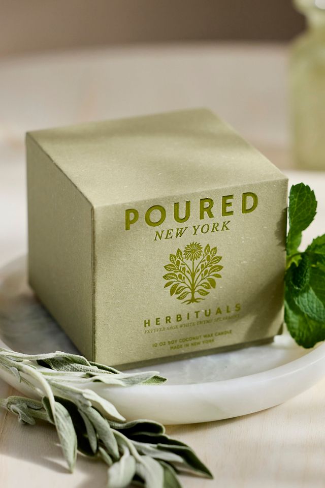 Poured New York Candle #1