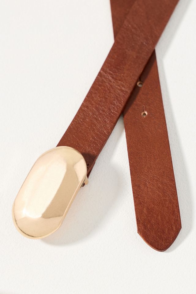 By Anthropologie Rounded Plaque Belt #1