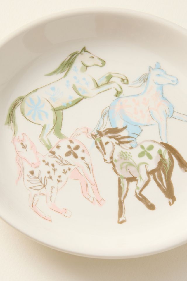 Run Wild Stoneware Dessert Plate #2