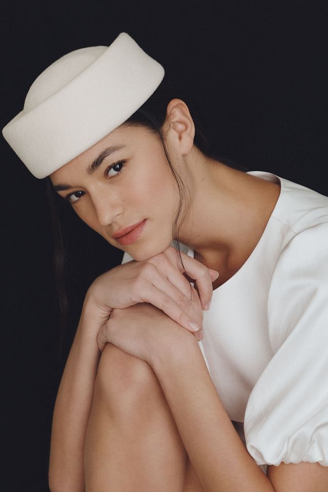 Lele Sadoughi 100% Wool Contoured Hat #2