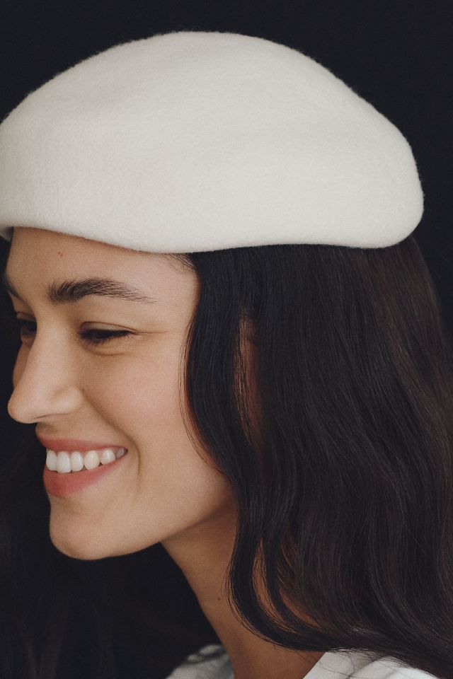Lele Sadoughi 100% Wool Beret #3