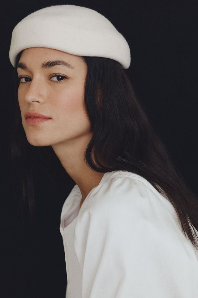 Lele Sadoughi 100% Wool Beret #2
