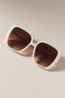 Lele Sadoughi, NWT Black Oval pearl  Oceanside  Studded Sunglasses ?️ Lele Sadoughi Women main image 4