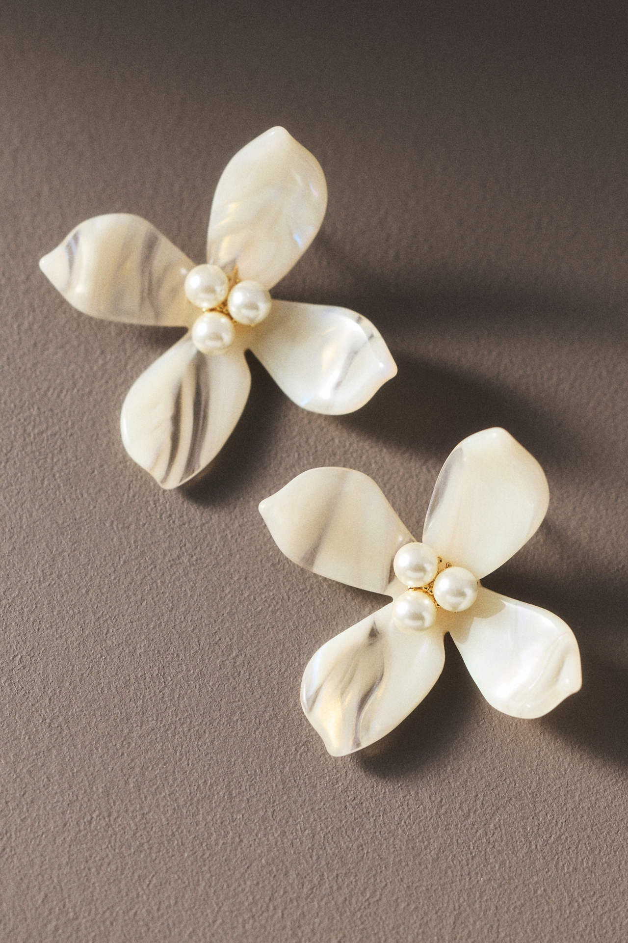Lele Sadoughi Oleander Flower Earrings