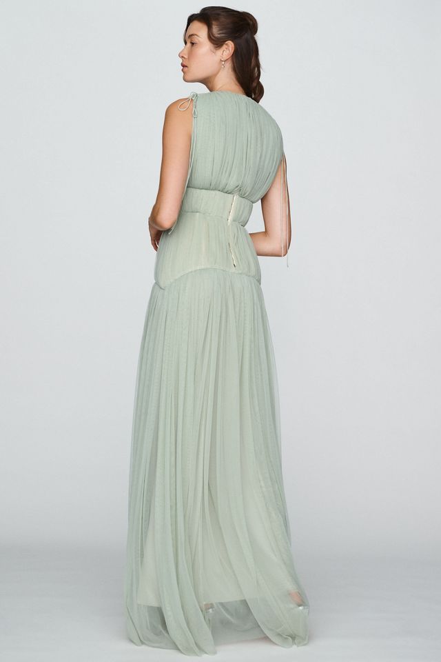 De La Vali Nymera Drop-Waist Maxi Dress #2