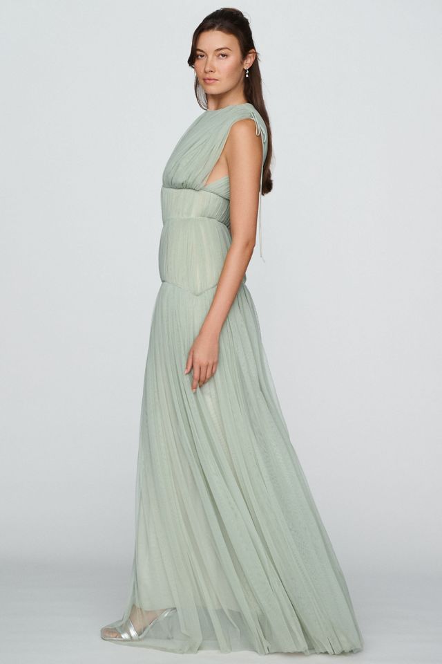 De La Vali Nymera Drop-Waist Maxi Dress #3