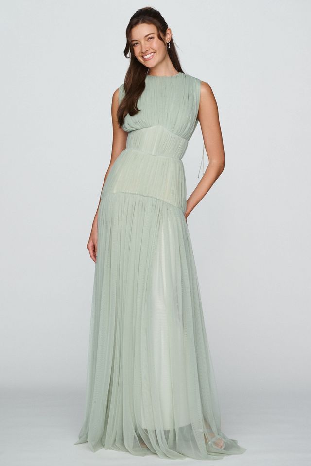 De La Vali Nymera Drop-Waist Maxi Dress #1