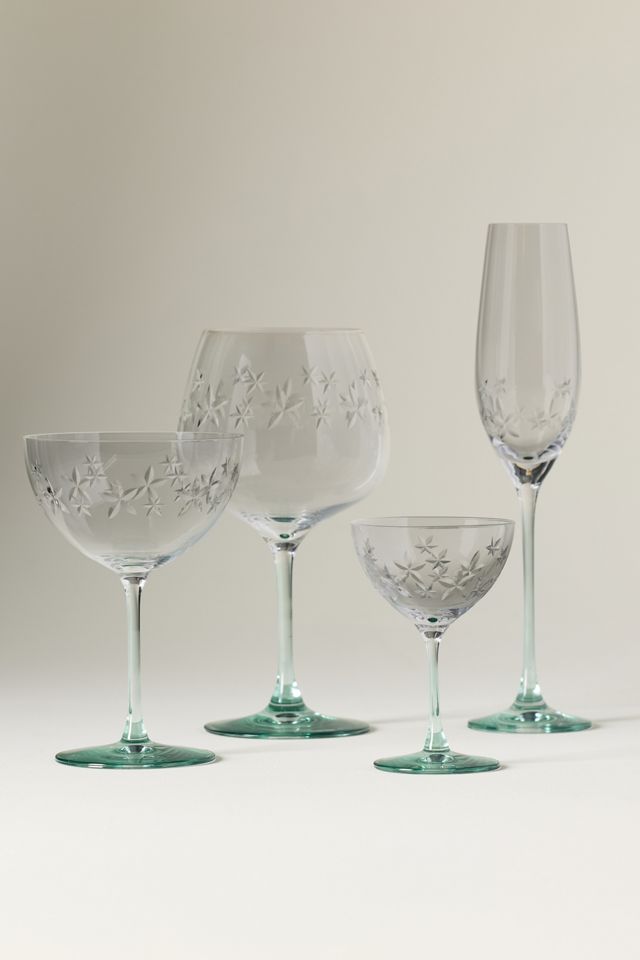 Starling Flute Glasses, Set of 4 #3