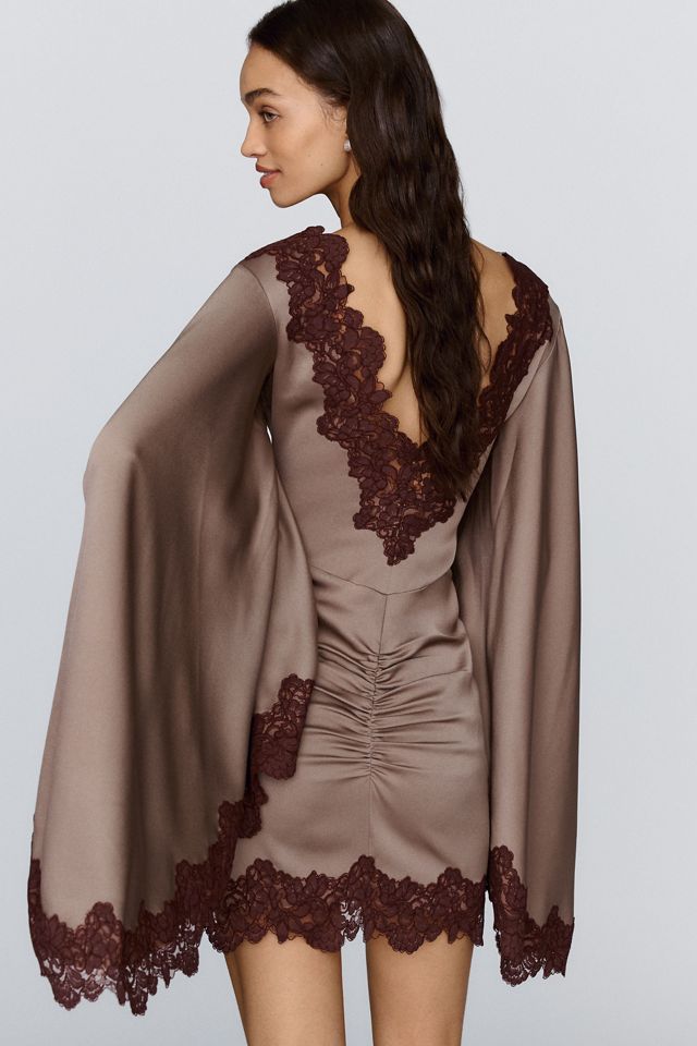 De La Vali Astral Lace Mini Dress #1